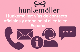 Hunkemöller: vías de contacto oficiales y atención al cliente en España